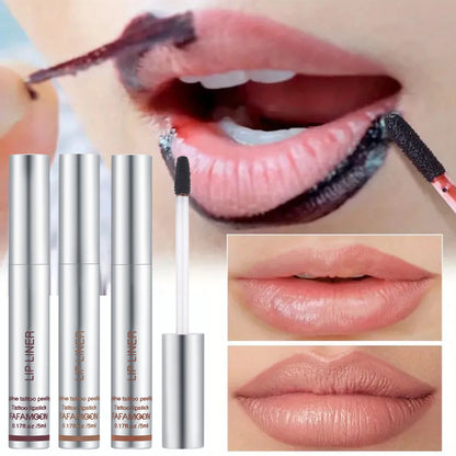 Peel-Off Matte Lip Liner & Tint – 6 Rich Shades