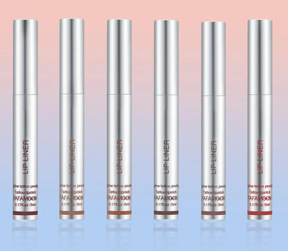 Peel-Off Matte Lip Liner & Tint – 6 Rich Shades